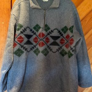 Men’s fleece pullover